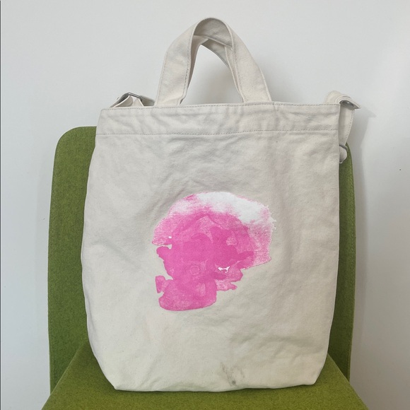 BAGGU Cotton Canvas Duck Bag 13.5” x 13.5” approximately - Picture 1 of 7